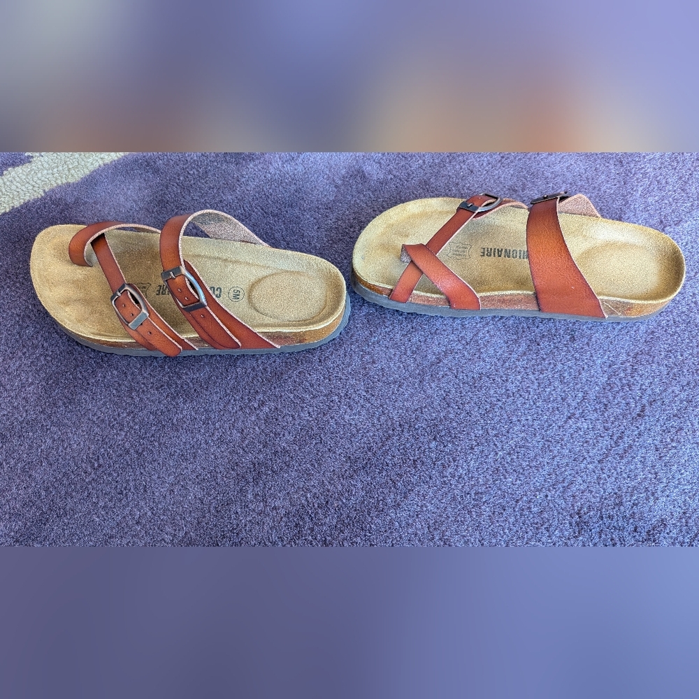Cushionaire Women's Luna Cork Sandal - Picture 5 of 7